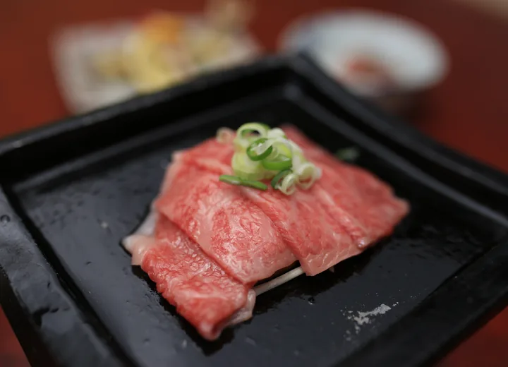 信州牛の味噌焼き