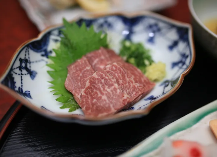 信州の旬の食材を使った一品